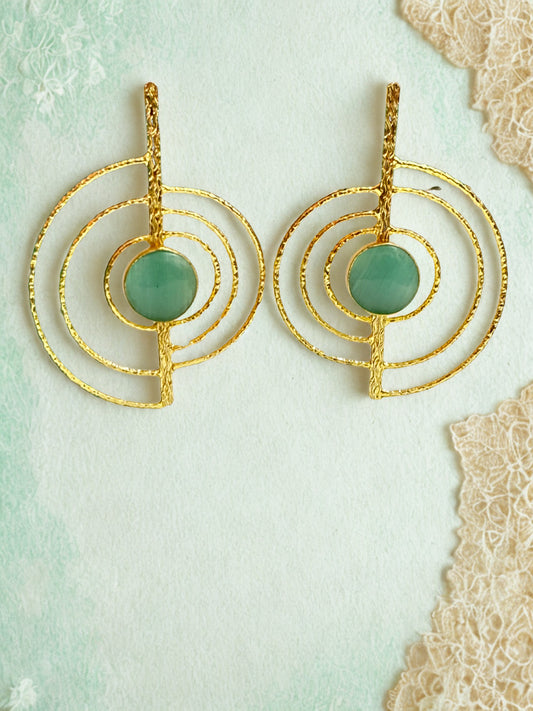 Aqua Green Orbit Drops