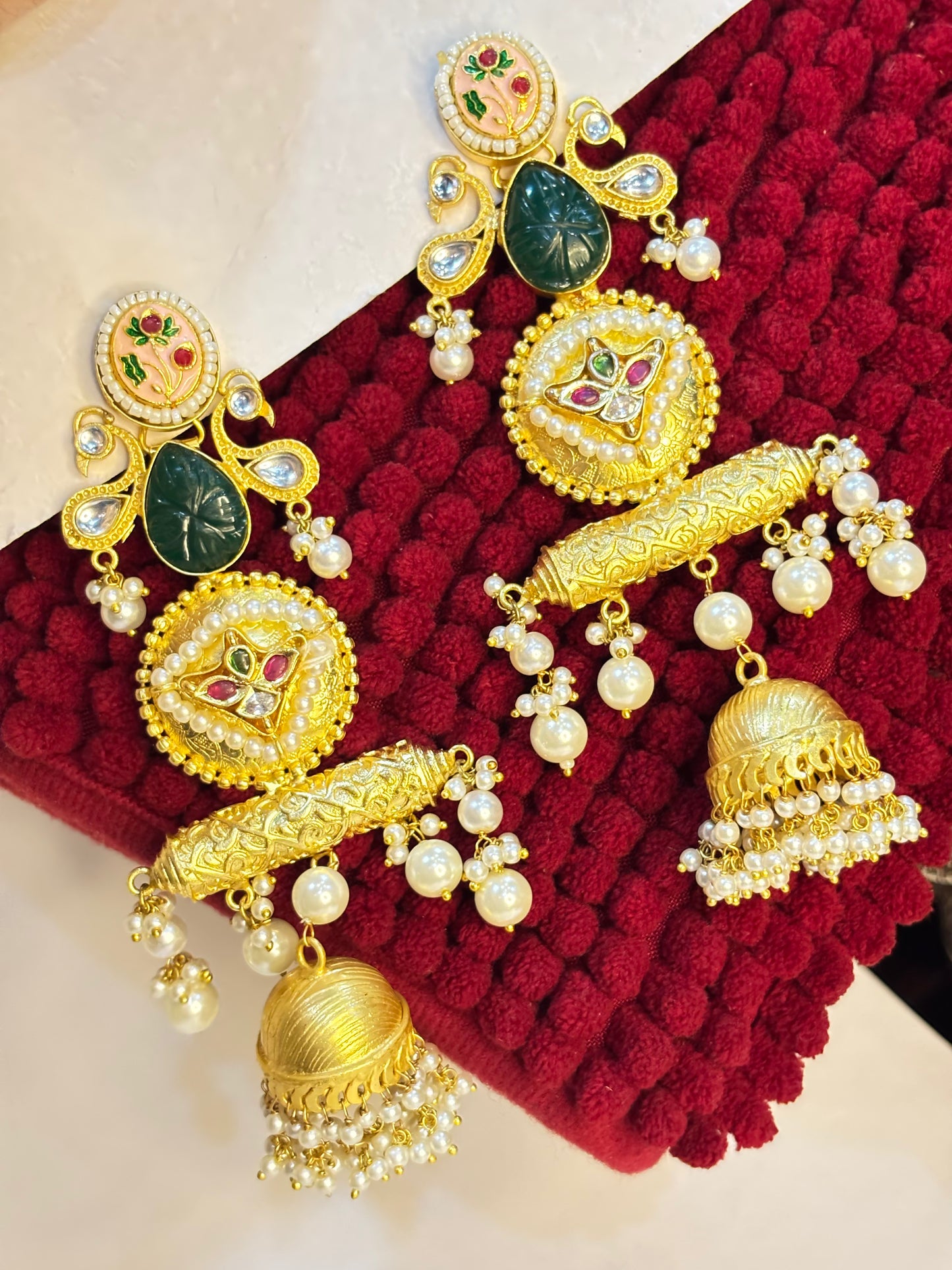 Noora Zoya long jhumka