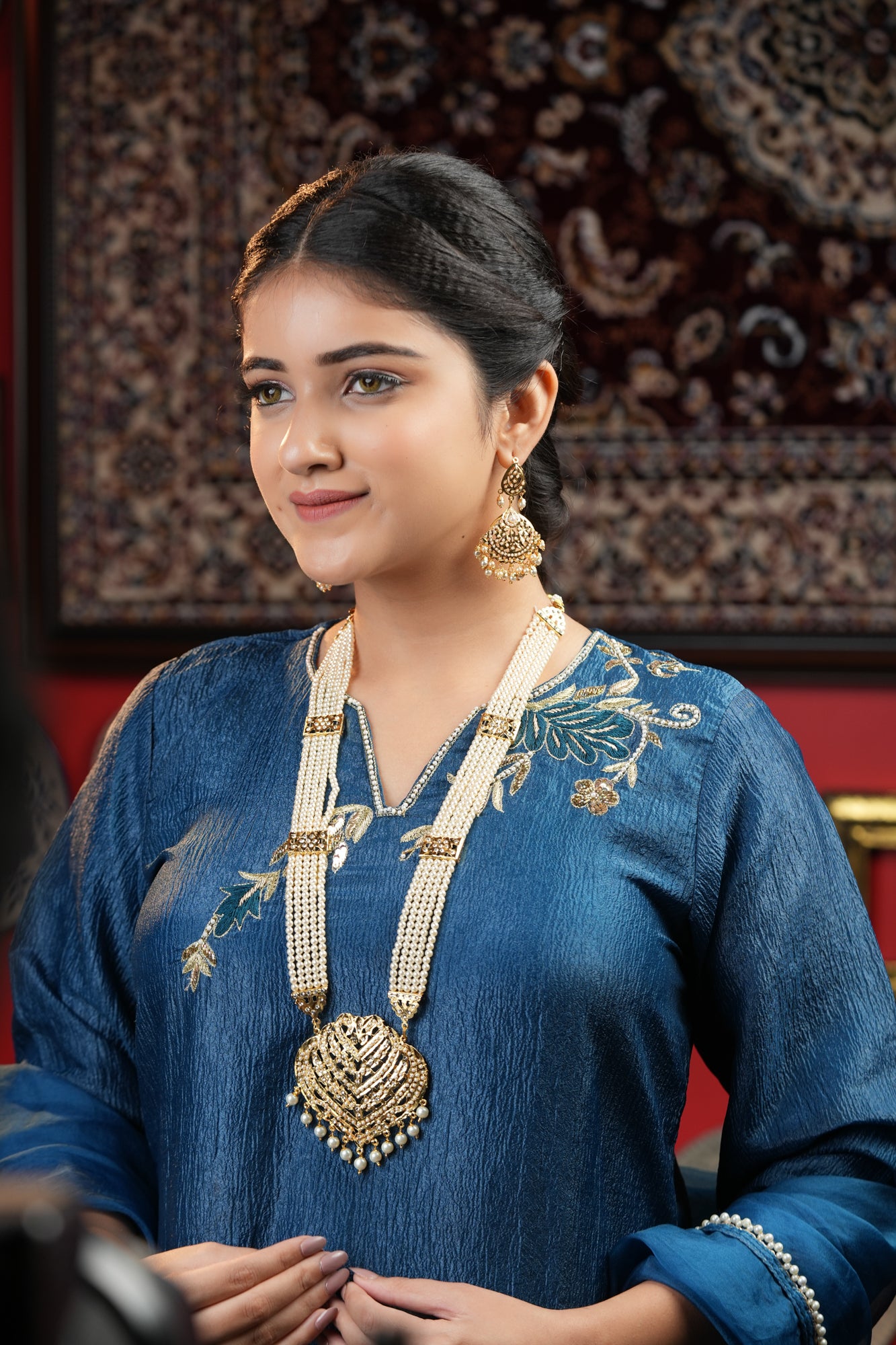 Golden Ivory Charm Rani Haar
