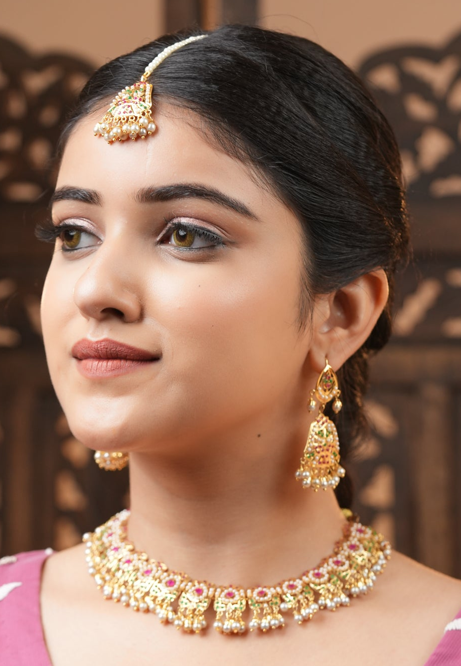 Rose Glow Punjabi Set