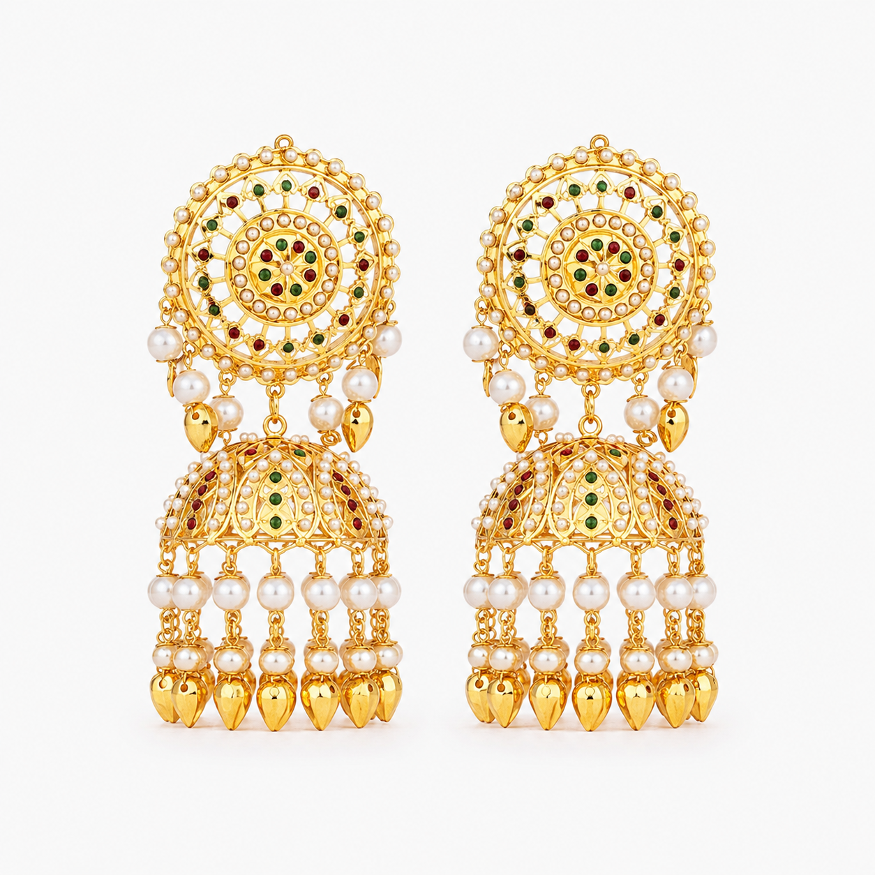 Ziya Handmade Punjabi Jhumkas