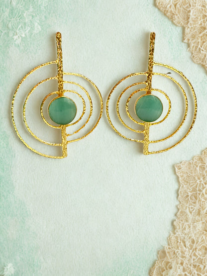 Aqua Green Orbit Drops