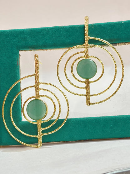 Aqua Green Orbit Drops