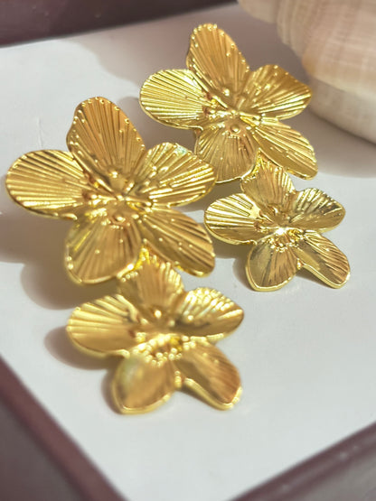 Noora Orchid Drop Earrings