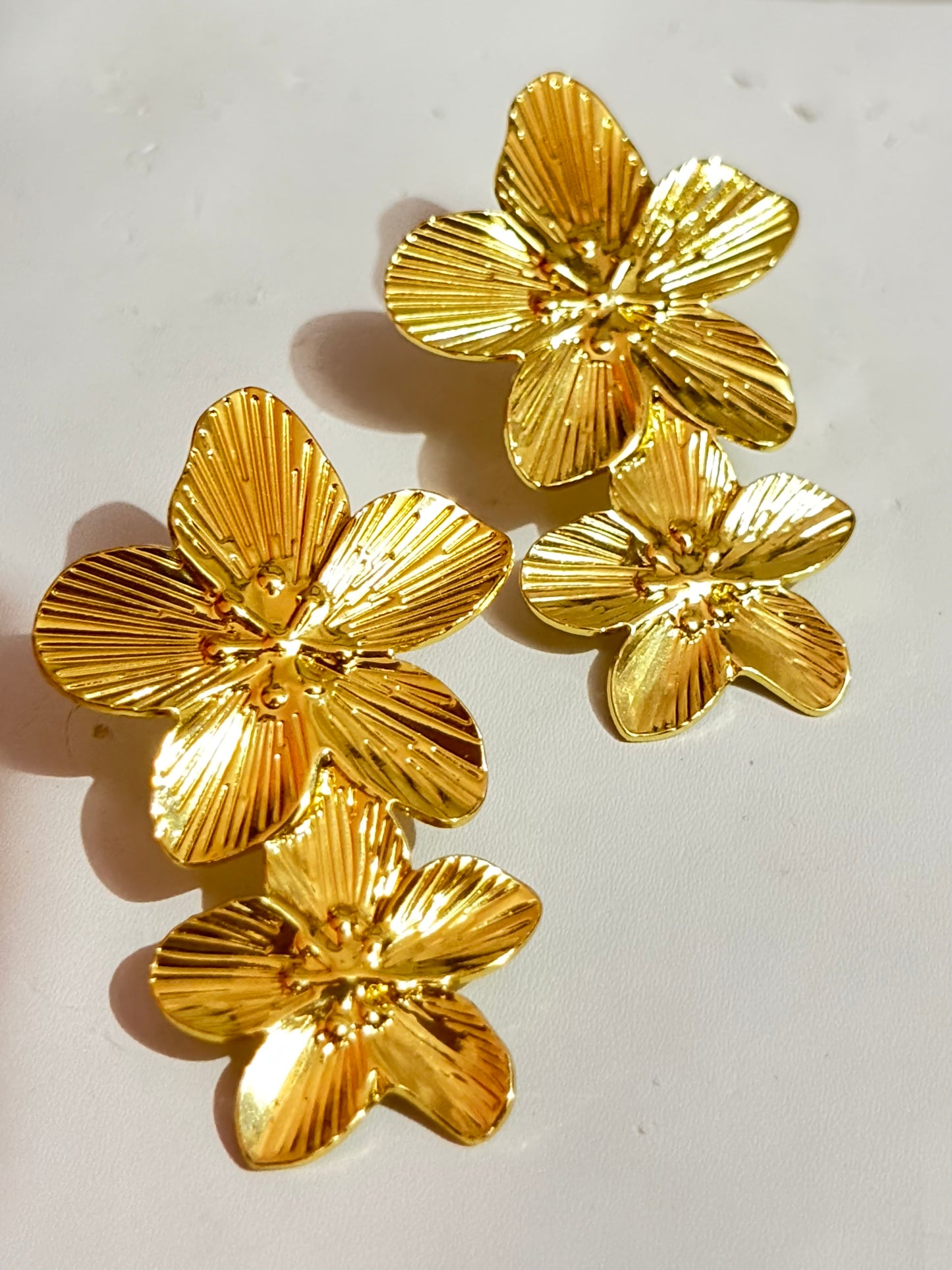 Noora Orchid Drop Earrings