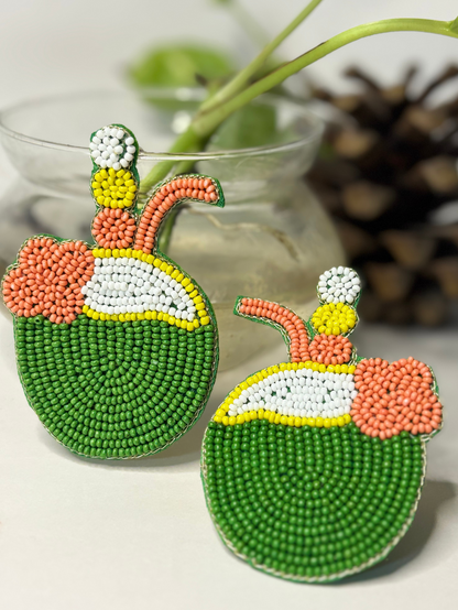 Coconut Charm Earrings