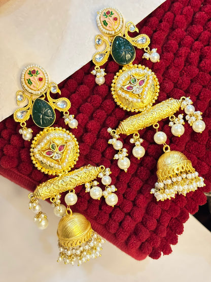 Noora Zoya long jhumka